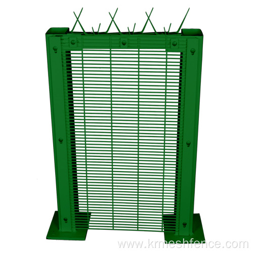 Anti-Climb PVC Coated Jail Perimeter 358 Security Fence